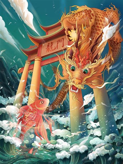 鯉魚 寓意|【鯉魚寓意】鯉躍龍門化吉祥 錦鯉躍然寓意深